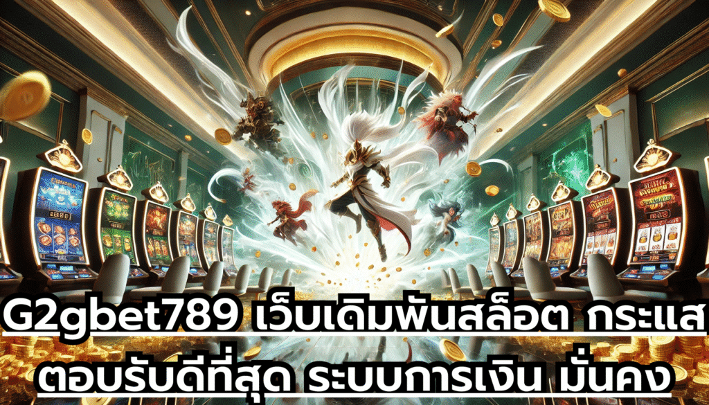 G2gbet789 เว็บเดิมพันสล็อต กระแสตอบรับดีที่สุด ระบบการเงิน มั่นคงปลอดภัยสูง ถอนง่ายไม่มีขั้นต่ำ
