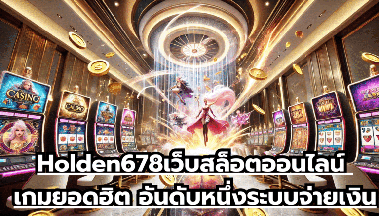 Holden678เว็บสล็อตออนไลน์ เกมยอดฮิต อันดับหนึ่ง ระบบจ่ายเงินระบบออโต้ แม่นยำสูง แจ๊คพ็อตแตกไว